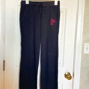 Abercrombie & Fitch Navy Blue Sweatpants